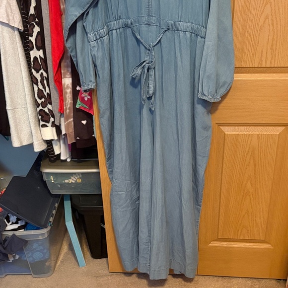 Lane Bryant Blue Jumpsuit - Picture 2 of 5
